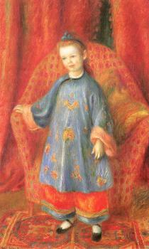 Lenna,the Artist Daughter,in a Chinese Costume